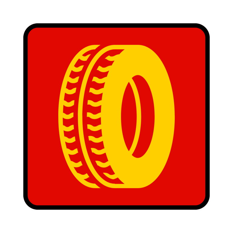 2TaktGarage Krefeld: Ersatzteile, Flüssigkeiten, Inspektionen icon rot mit reifen drauf